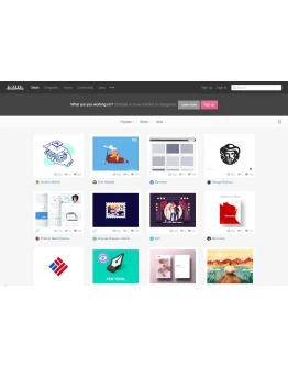 Инвайт (приглашение) на dribbble (Дриббл)