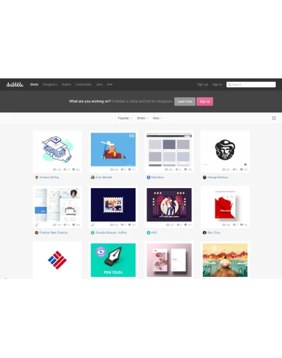 Инвайт (приглашение) на dribbble (Дриббл)