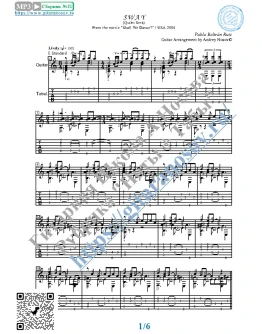 Sway (Ноты и табы для гитары соло)