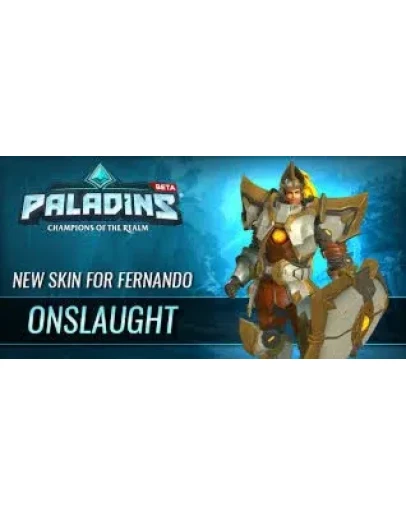 Paladins: Fernando Onslaught Skin PC Ключ / Key