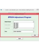 Adjustment program Epson WF3010, WF3520, WF3530, WF3540