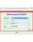 Adjustment program XP520, XP625, XP720, XP760, XP860