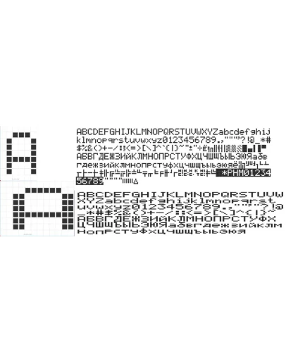 Шрифт ККМ КАСБИ-02, КАСБИ-03 (ttf)