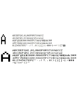 Шрифт ККМ МЕРКУРИЙ-112 (ttf)