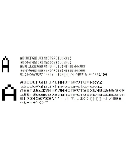 Шрифт ККМ МЕРКУРИЙ-112 (ttf)