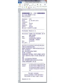 Шрифт ККМ матричного принтера EPSON TM-U950 вер.1(ttf)