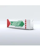 Chewing gum mockup