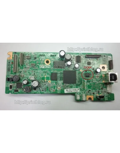 Дампы микросхем от Epson XP-323 версия прошивки UJ16F7