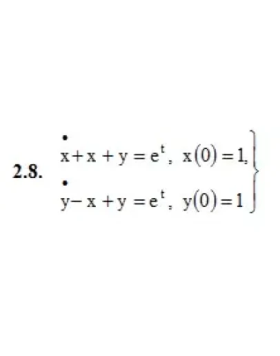 ИДЗ 16.2 Вариант 8. Решения Рябушко А.П.