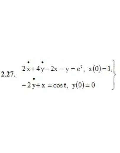 ИДЗ 16.2 Вариант 27. Решения Рябушко А.П.