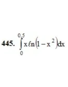 Решебник Арутюнова Ю.С. Задание N445 Высшая математика