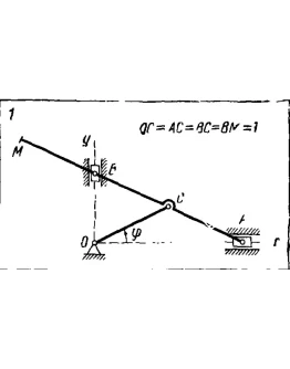 Задача К2 Вар. 01 термех из решебника Яблонский АА 1978