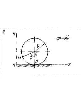 Задача К2 Вар. 02 термех из решебника Яблонский АА 1978