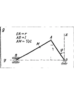 Задача К2 Вар. 09 термех из решебника Яблонский АА 1978