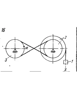 Задача К3 Вар. 16 термех из решебника Яблонский АА 1978