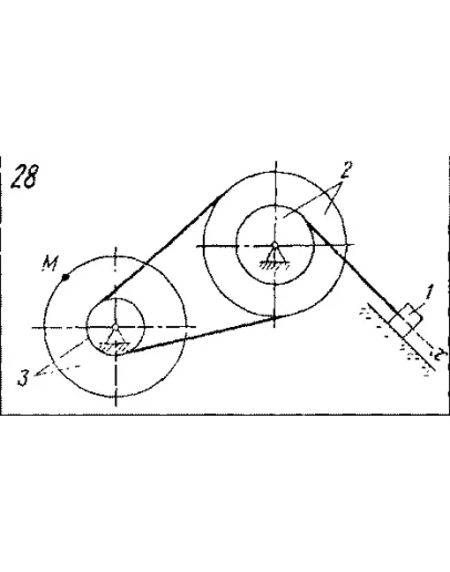 Задача К3 Вар. 28 термех из решебника Яблонский АА 1978