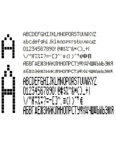 Шрифт ККМ ФЕЛИКС-02К вер. 1(ttf)