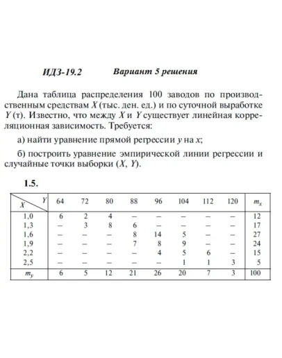 Вариант 5 ИДЗ 19.2 Решебник Рябушко часть 4
