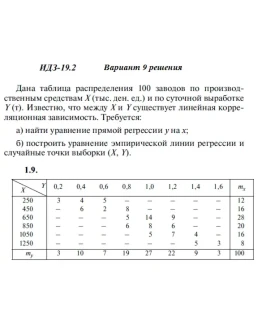 Вариант 9 ИДЗ 19.2 Решебник Рябушко часть 4