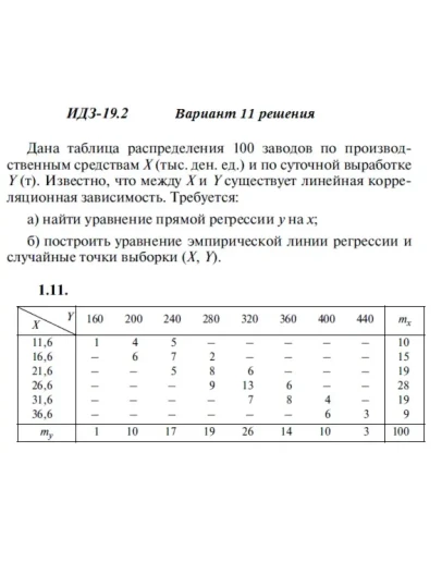 Вариант 11 ИДЗ 19.2 Решебник Рябушко часть 4