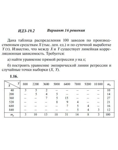 Вариант 16 ИДЗ 19.2 Решебник Рябушко часть 4