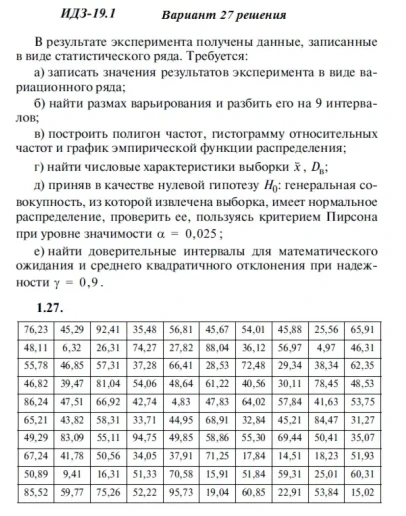 Вариант 27 ИДЗ 19.1 Решебник Рябушко часть 4