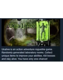 Unalive STEAM KEY REGION FREE GLOBAL+РОССИЯ Unalive STEAM KEY REGION FREE GLOBAL+РОССИЯ