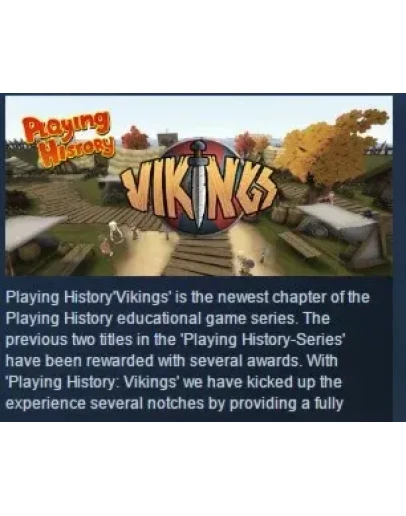 Playing History: Vikings STEAM KEY REGION FREE GLOBAL