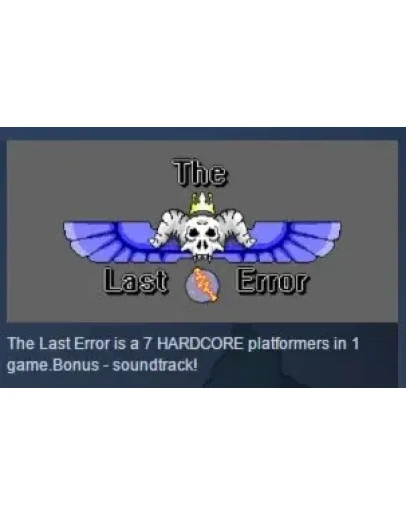 The Last Error STEAM KEY REGION FREE GLOBAL