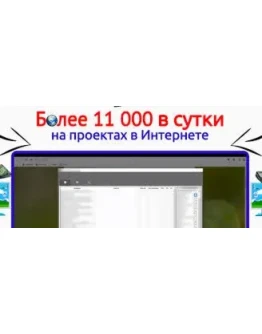 11 000 в сутки на Интернет-проектах