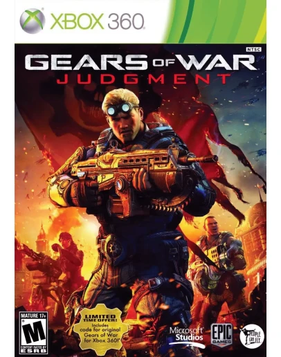 49 XBOX 360 Gears of War Judgment + Mortal Kombat