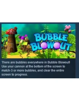Bubble Blowout STEAM KEY REGION FREE GLOBAL Bubble Blowout STEAM KEY REGION FREE GLOBAL