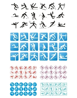 Виды спорта. Иконки-значки. В векторе (Corel Draw). Виды спорта. Иконки-значки. В векторе (Corel Draw).