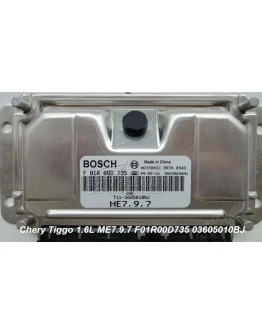 Чип-тюнинг Chery Tiggo 1.6L 16V ME7.9.7 F01R00D735