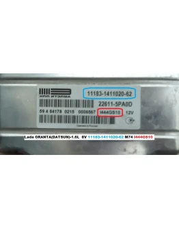 Lada GRANTA-1.6L 8V 11183-1411020-62 M74 I444GT12 TUN