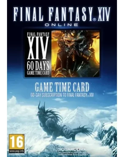 Final Fantasy XIV: A Realm Reborn - 60 Day Time Card EU