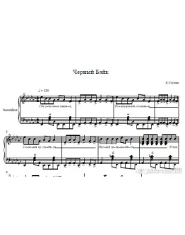 Ступин Константин-Черный Байк-ноты для аккордеона