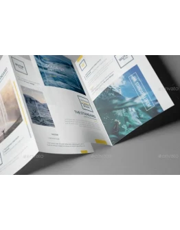 Bi-Fold A5 Brochure/ Leaflet Mockups
