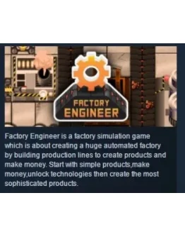 Factory Engineer STEAM KEY REGION FREE GLOBAL Factory Engineer STEAM KEY REGION FREE GLOBAL