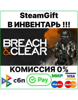 Breach &amp Clear Steam Gift/RU+CIS