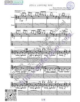 Still Loving You (Ноты и табы для гитары соло)