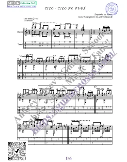 Tico-Tico (Ноты и табы для гитары соло)