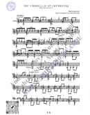 Шербурские зонтики (Ноты, Табы, Гитара)