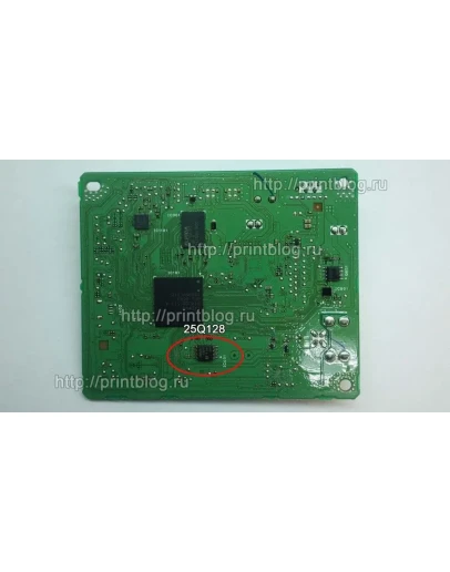 Canon MG5740 дампы 25Q16 25Q128 сброс памперса 5B00