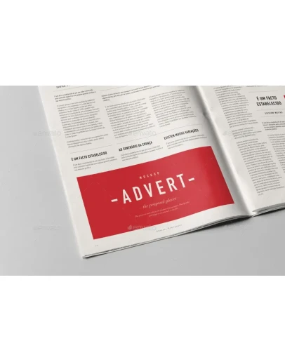 Newspaper Adverts Mockup