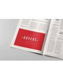 Newspaper Adverts Mockup