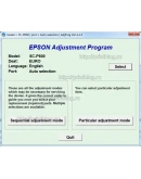 Adjustment program Epson SC-P600 сброс памперса