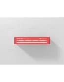 Pizza Box Mockup - Double Pack Supermarket Edition