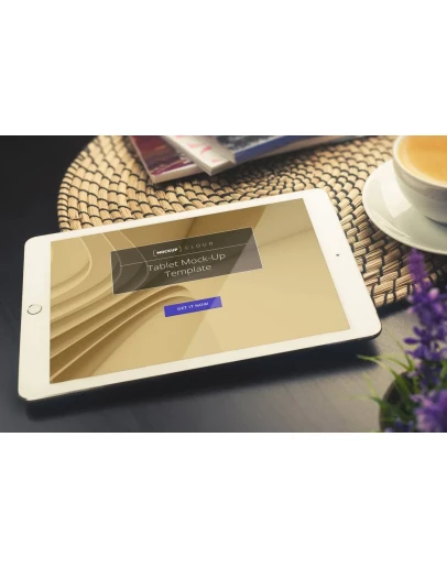 Tablet Mockup / Real Environment Tablet Mockup / Real Environment