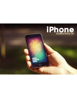 TREE STUMP IPHONE 6 MOCKUP